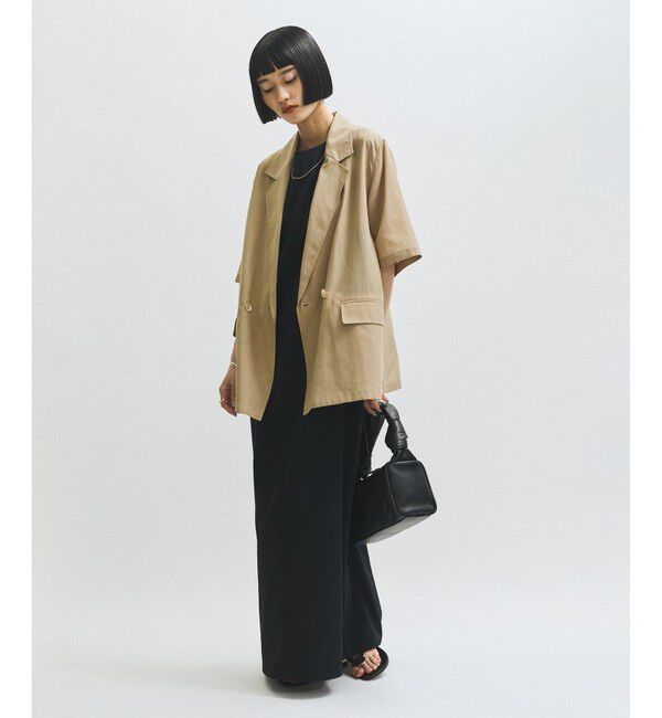 ADAM ET ROPE'「シアージャケット」|テーラードジャケット|