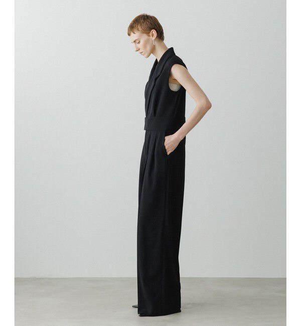 ADAM ET ROPE'「【EMOELLE】スリーブレスオールインワン カルゼ」|オールインワン|