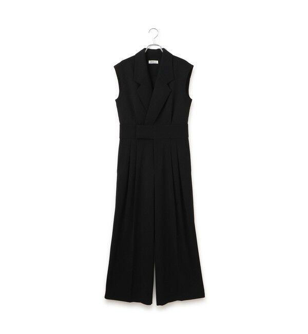 ADAM ET ROPE'「【EMOELLE】スリーブレスオールインワン カルゼ」|オールインワン|