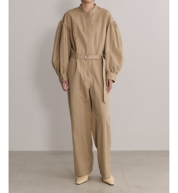 ADAM ET ROPE'「【EMOELLE】パフスリーブオールインワン」|オールインワン|