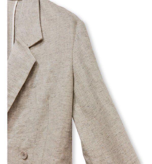 ADAM ET ROPE'「リネンジャケット」|テーラードジャケット|
