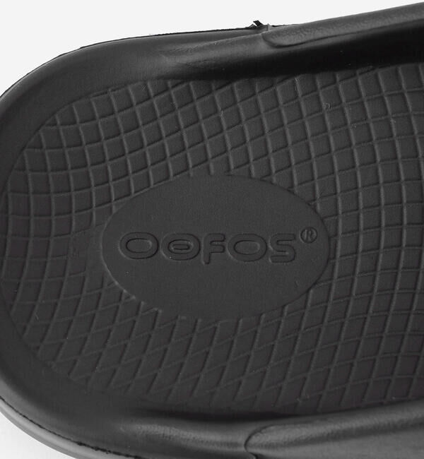  「OOFOS | OOriginal Black MEN」|サンダル|