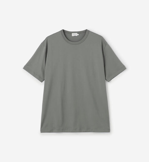 handvaerk「handvaerk | 60/2 クルーネック半袖Tシャツ SOLID MEN」|Tシャツ・カットソー|