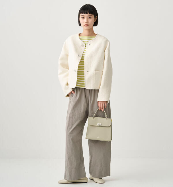 ORCIVAL「ORCIVAL | ダブルフェイスレザー ハンドバッグ UNISEX」|その他|