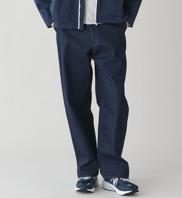 ORCIVAL「ORCIVAL | コットンドライツイル ワイドカーブパンツ MEN」|デニム|INDIGO