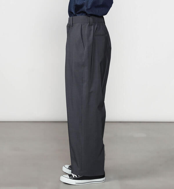 Morris & Sons「MORRIS & SONS | タックイージーパンツ MEN」|チノ|