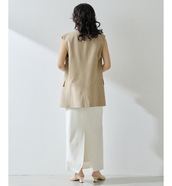  「ジャージーIラインロングスカート」|スカート|