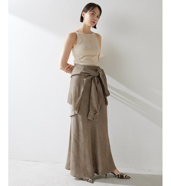  「ツイル顔料染めスクエアシャツ」|シャツ・ブラウス|