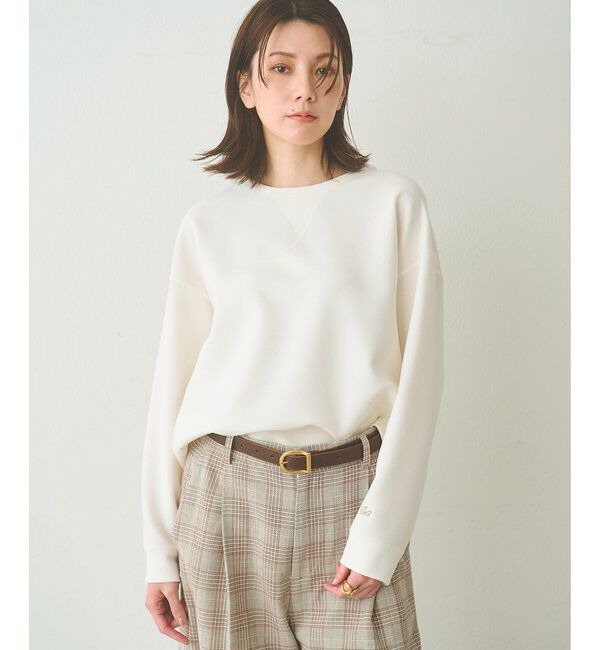  「【インフルエンサーコラボ】刺繍Vガゼットプルオーバー」|シャツ・ブラウス|