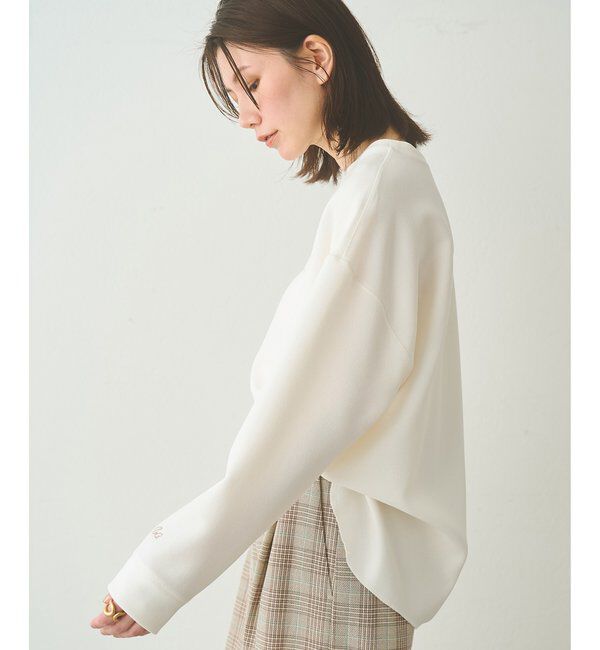  「【インフルエンサーコラボ】刺繍Vガゼットプルオーバー」|シャツ・ブラウス|