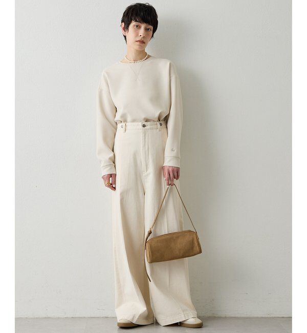  「【インフルエンサーコラボ】刺繍Vガゼットプルオーバー」|シャツ・ブラウス|