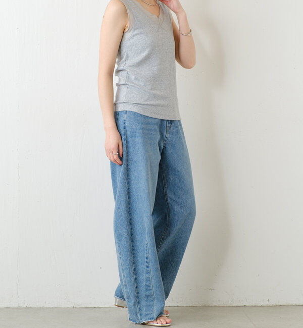  「Vネックタンクトップ」|Tシャツ・カットソー|