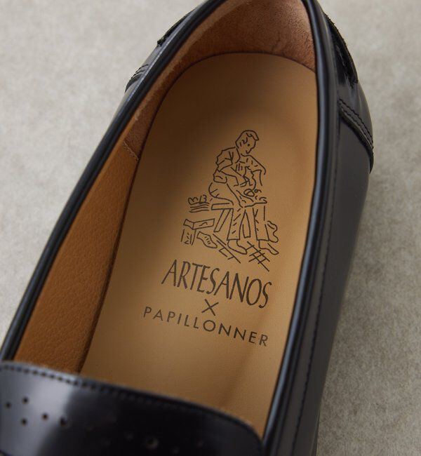  「【ARTESANOS/アルテサノス&times;PAPILLONNER コラボ】ローファー」|その他|