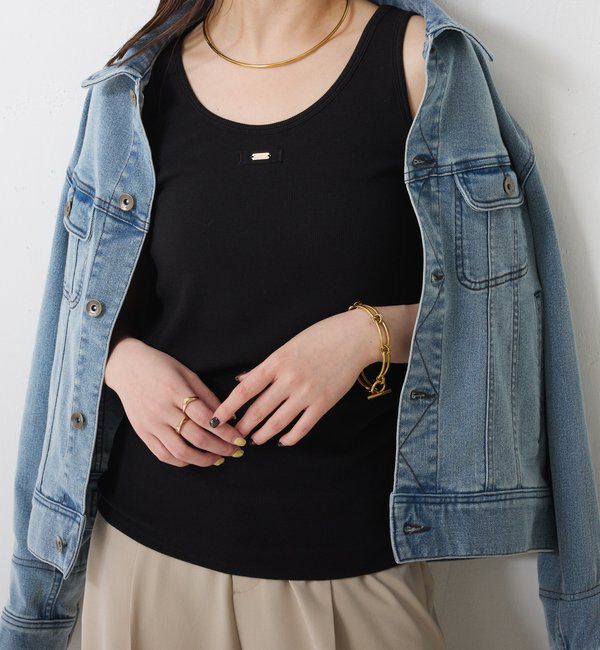  「リブタンクトップ」|Tシャツ・カットソー|