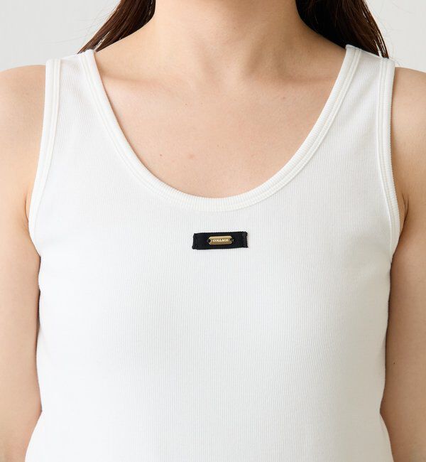  「リブタンクトップ」|Tシャツ・カットソー|