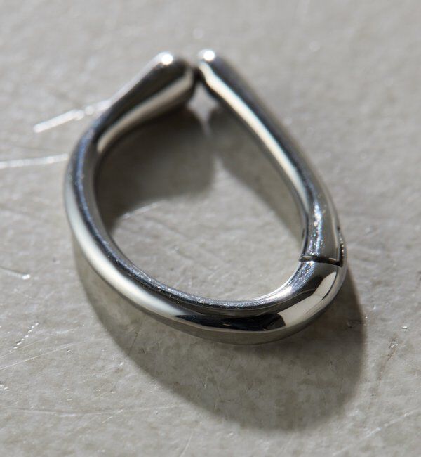  「【Sivelle./シヴェル】ステンレスオーバルカフ」|リング|