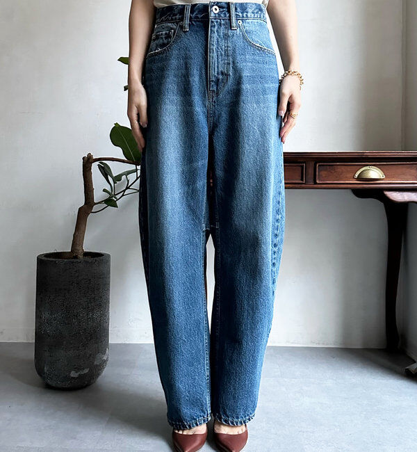  「【ベストセラーアイテム】カーブデニム」|デニム|