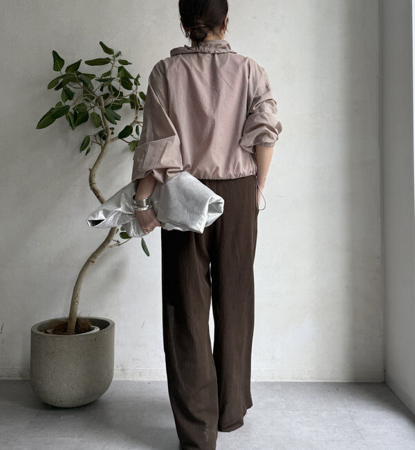  「【新色追加】綿ローンドロストブルゾン」|ブルゾン・スタジャン|