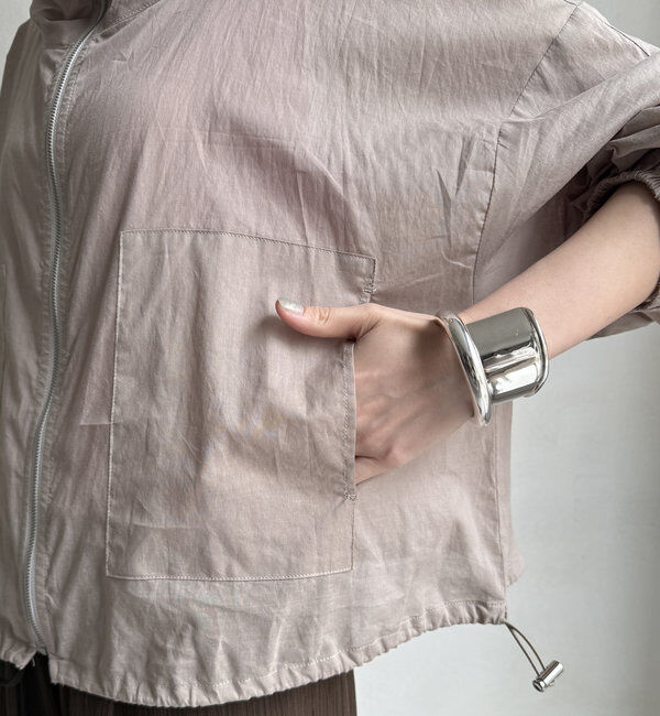  「【新色追加】綿ローンドロストブルゾン」|ブルゾン・スタジャン|