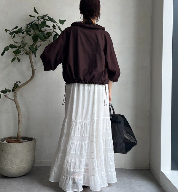  「【新色追加】綿ローンドロストブルゾン」|ブルゾン・スタジャン|