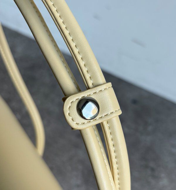  「【WEB限定】横長フラップショルダー」|トートバッグ|