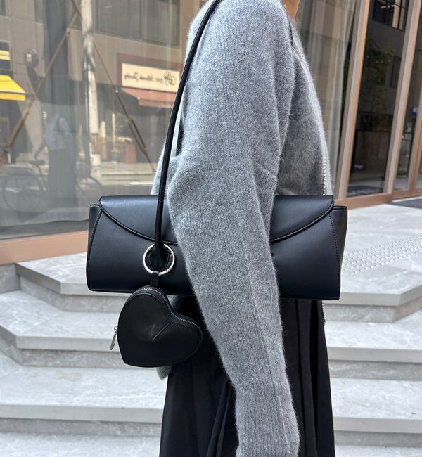  「【WEB限定】横長フラップショルダー」|トートバッグ|