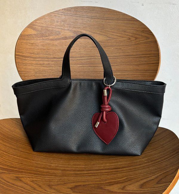  「ハートチャーム付トートバッグ」|トートバッグ|