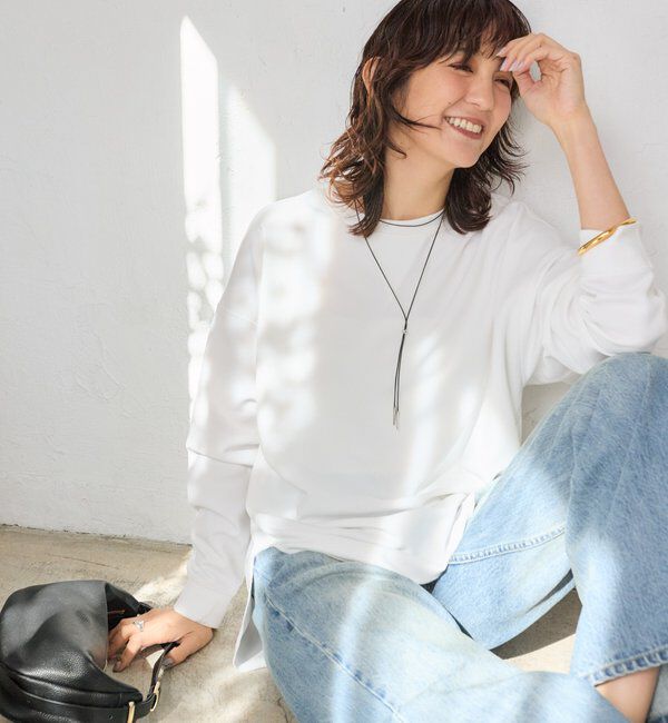  「カットジョーゼットライトプルオーバー」|Tシャツ・カットソー|