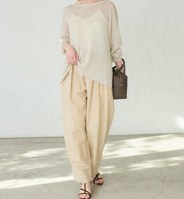  「メランジルーズニット」|ニット・セーター|