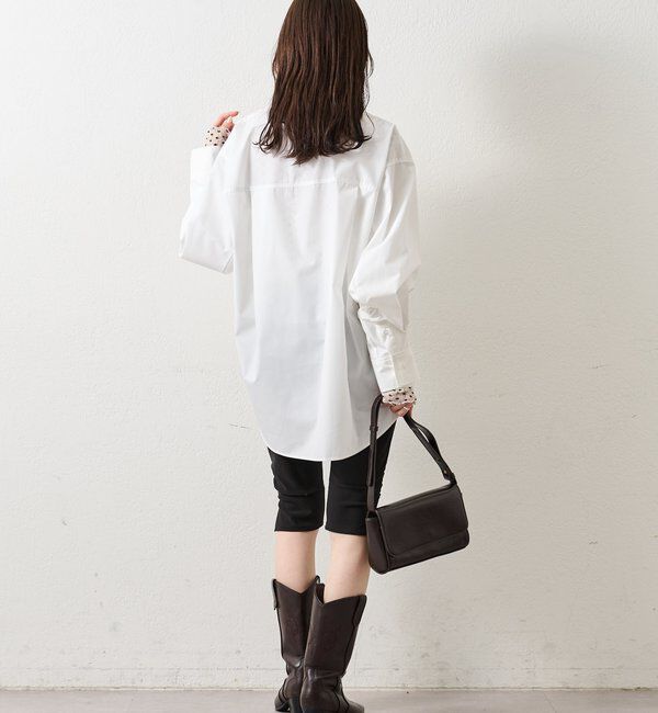  「ボタンレイヤードBIGシャツ」|シャツ・ブラウス|