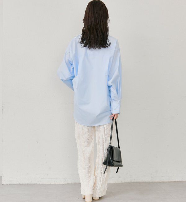  「ボタンレイヤードBIGシャツ」|シャツ・ブラウス|