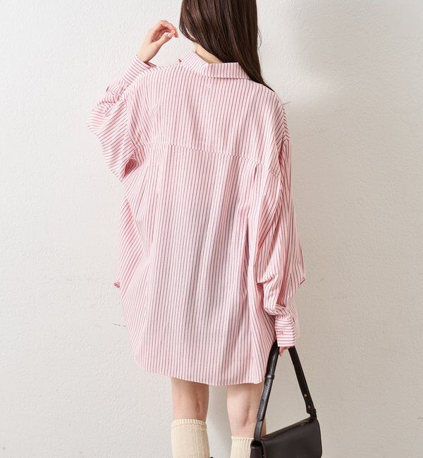  「ボタンレイヤードBIGシャツ」|シャツ・ブラウス|