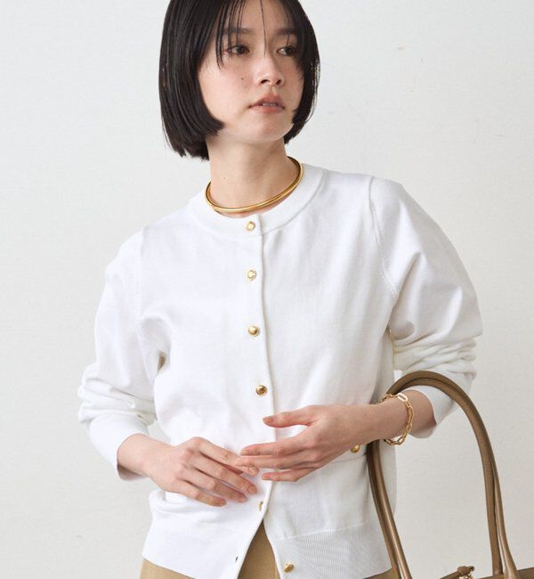  「コンパクトカーデ」|ニット・セーター|