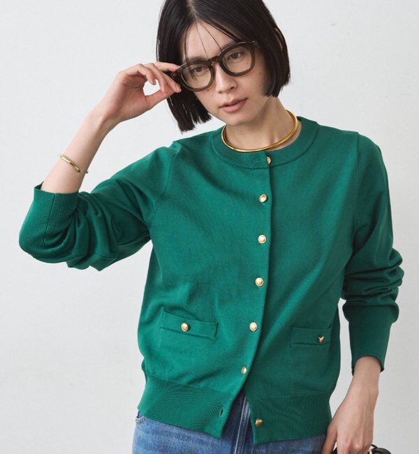  「コンパクトカーデ」|ニット・セーター|