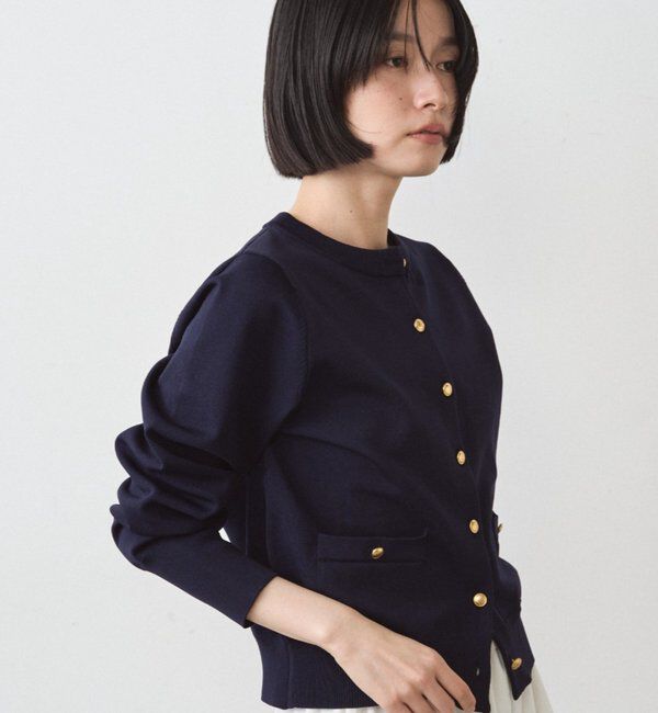  「コンパクトカーデ」|ニット・セーター|