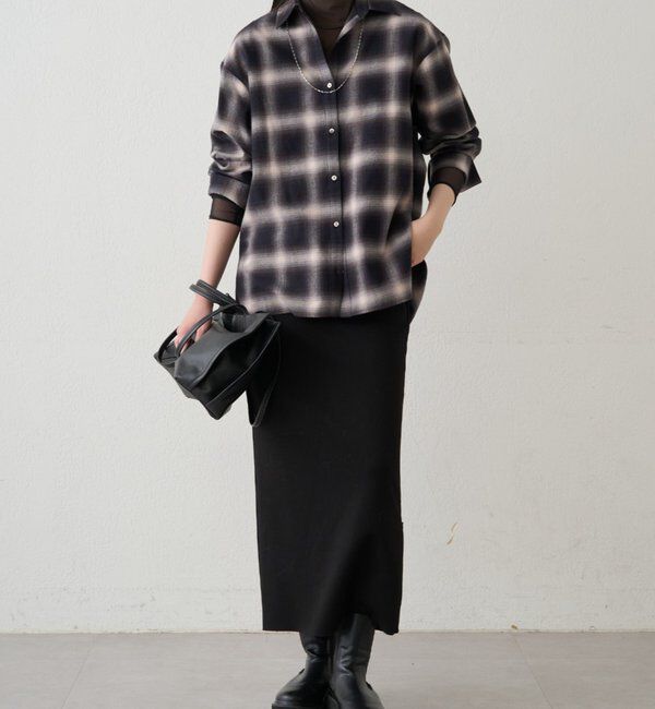  「シアーチュールハイネックプルオーバー」|Tシャツ・カットソー|