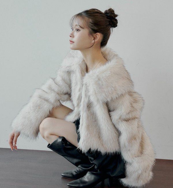  「ファーショートコート」|その他|