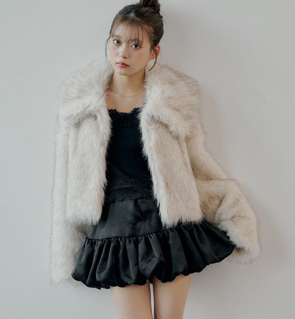  「ファーショートコート」|その他|