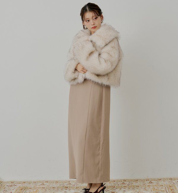  「ファーショートコート」|その他|