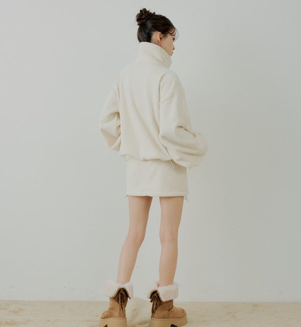  「【セットアップ対応】胸ロゴフリーストップス」|シャツ・ブラウス|