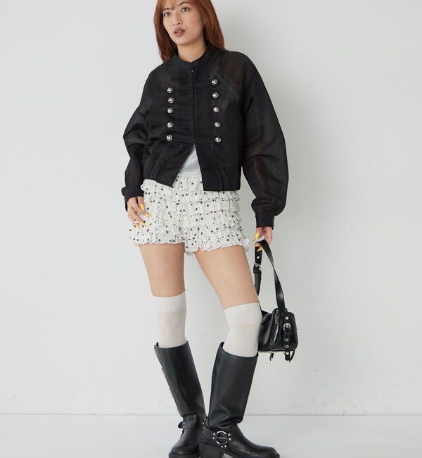  「シアーナポレオンブルゾン」|ブルゾン・スタジャン|