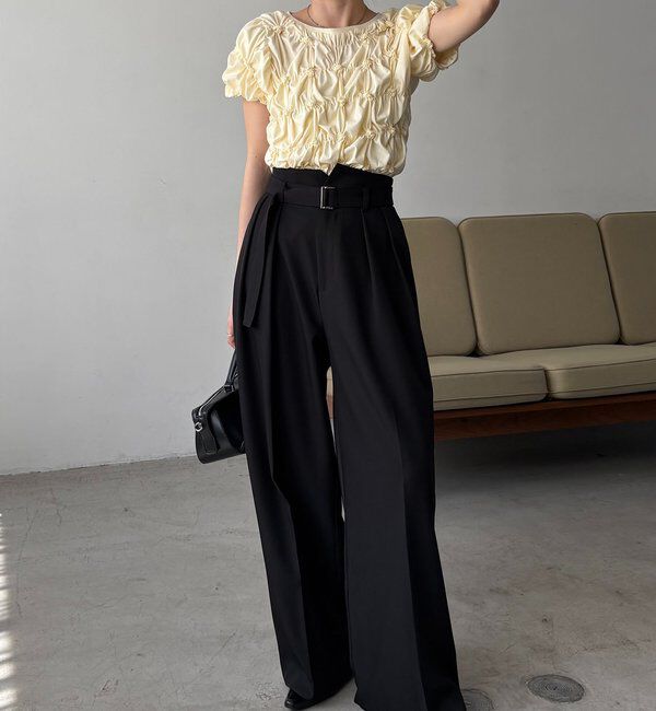  「【新色イエロー・チャコールグレー】シャーリングホイップＴ」|Tシャツ・カットソー|