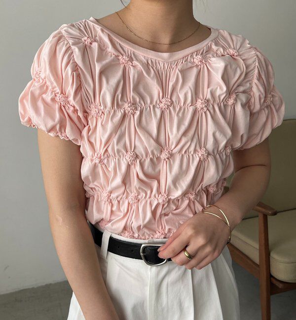  「【新色イエロー・チャコールグレー】シャーリングホイップＴ」|Tシャツ・カットソー|