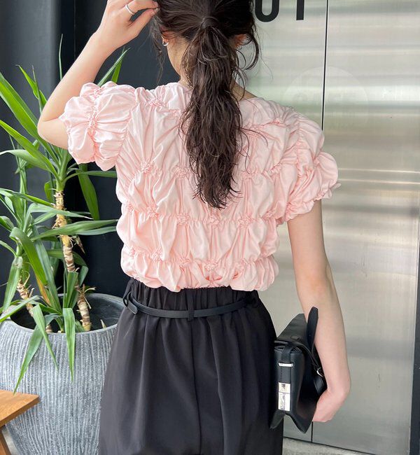  「【新色イエロー・チャコールグレー】シャーリングホイップＴ」|Tシャツ・カットソー|