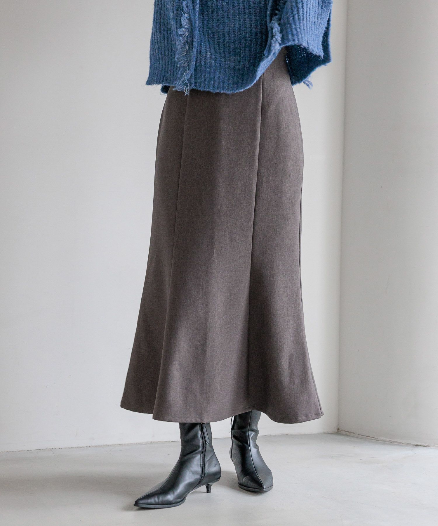 LOWRYS FARM「ウールライクマーメイドスカート」|スカート|GRY8