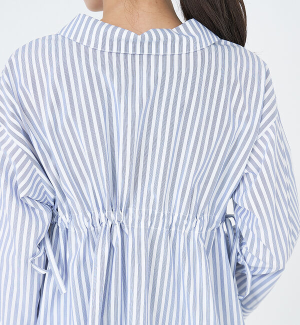 collex「＜手洗い可＞バックギャザーブラウス」|シャツ・ブラウス|