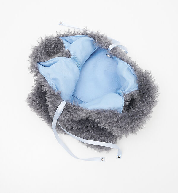 collex「【WEB限定】【EARTH MADE】CURLY FUR MARCHEBAG フ」|ハンドバッグ|