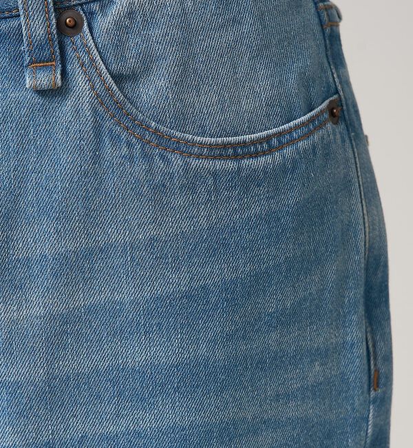 collex「定番人気！美シルエット　セミワイドデニム2」|デニム|