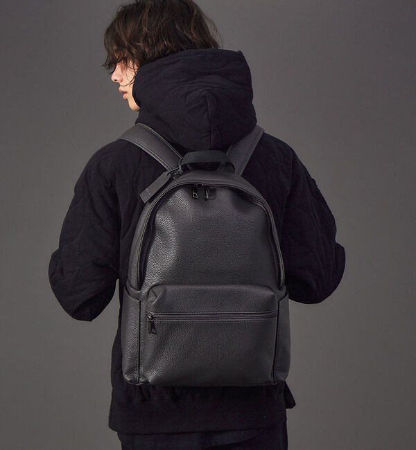 ABAHOUSE「【WEB別注】定番 / シボレザー リュック / バックパック / 15.0イン」|リュック|グレー