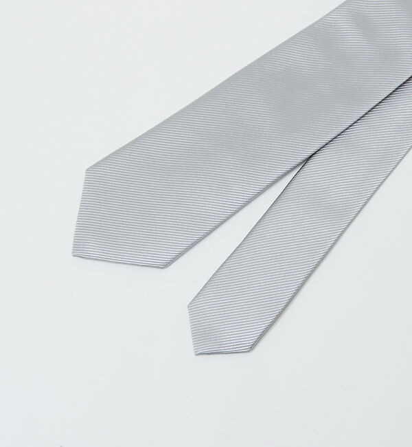 ABAHOUSE「【定番】シルク 無地 ネクタイ」|ネクタイ・蝶ネクタイ|